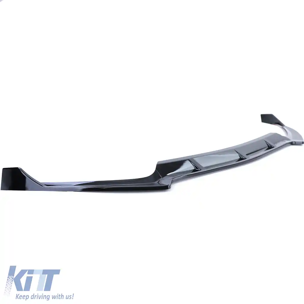 Bara spoiler frontal de performanță lucioasă, potrivită pentru Mercedes C-Class W205 S205 2014-2018-image-6197212