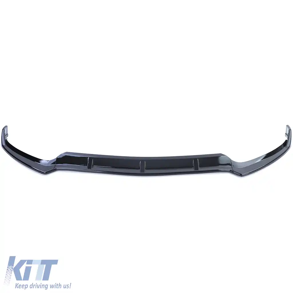 Bara spoiler frontal de performanță lucioasă, potrivită pentru Mercedes C-Class W205 S205 2014-2018-image-6197213