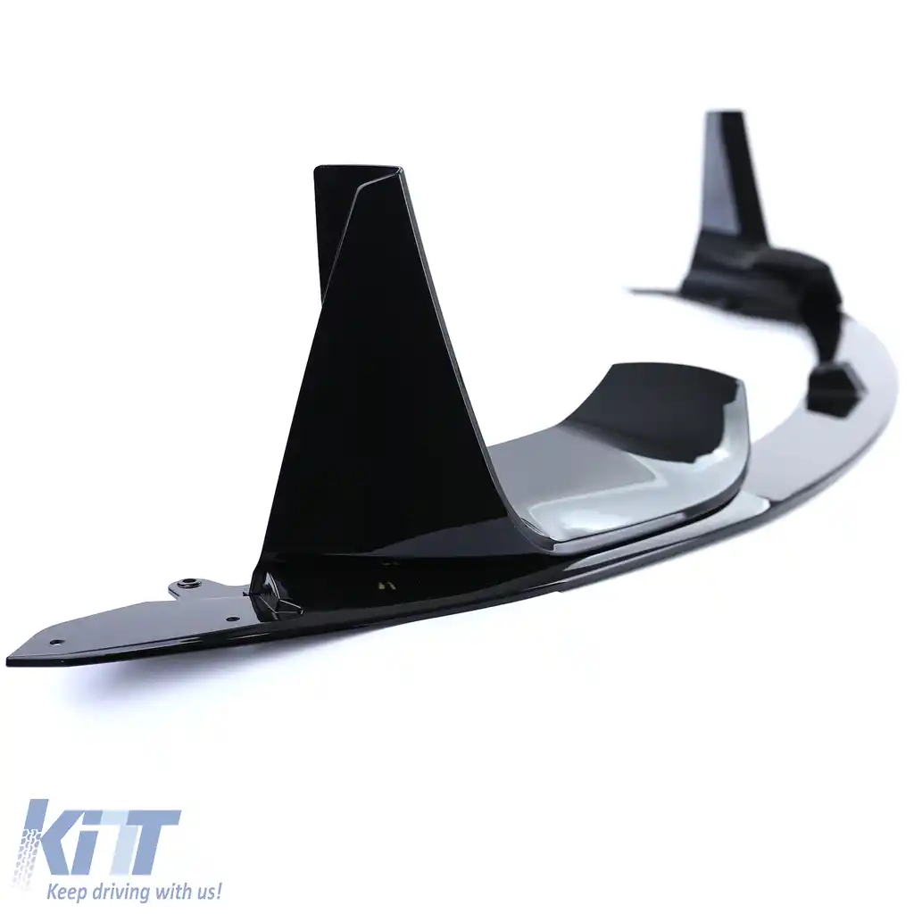 Bara spoiler frontal de performanță lucioasă neagră, potrivită pentru BMW M3 F80 M4 F82 F83-image-6206313