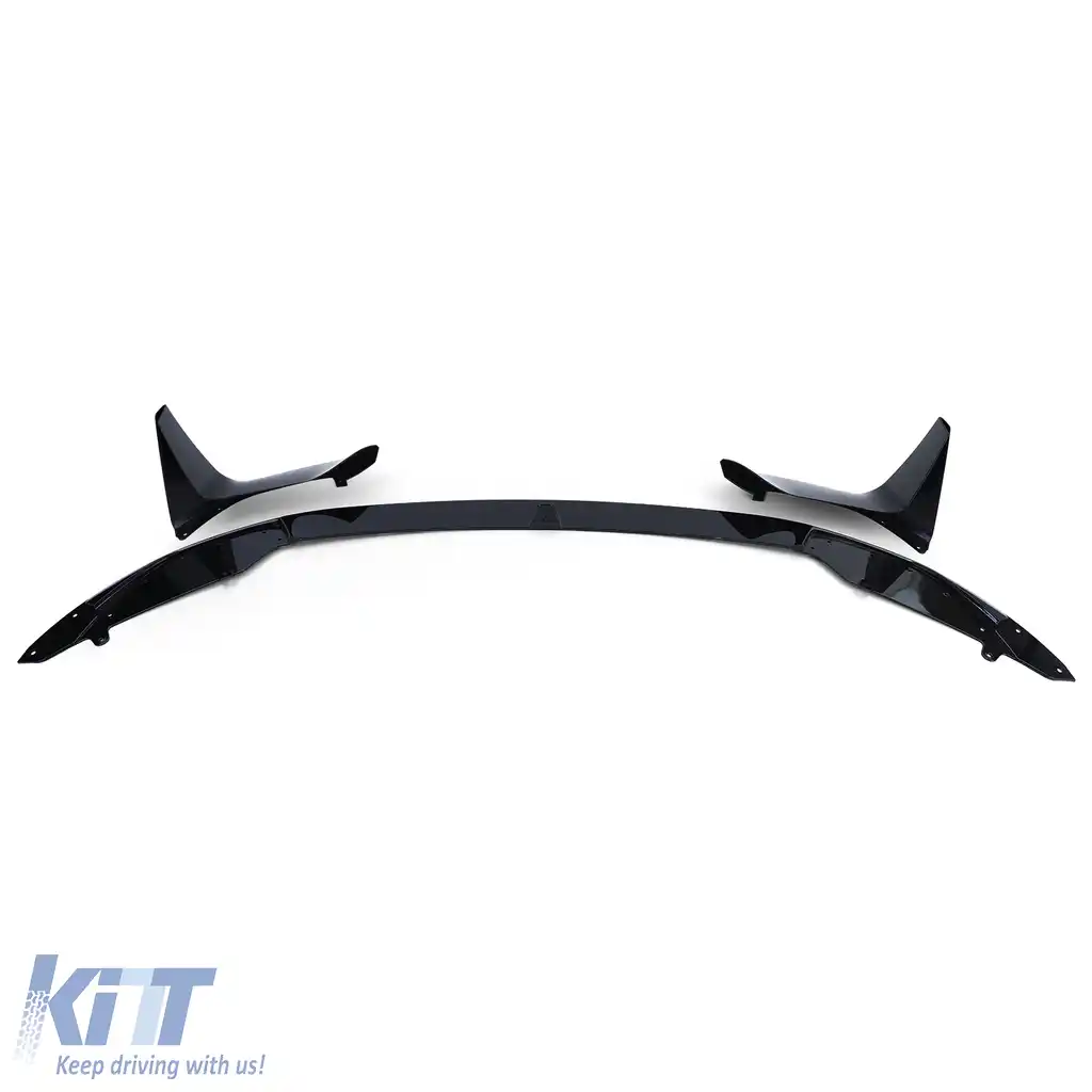 Bara spoiler frontal de performanță lucioasă neagră, potrivită pentru BMW M3 F80 M4 F82 F83-image-6206315