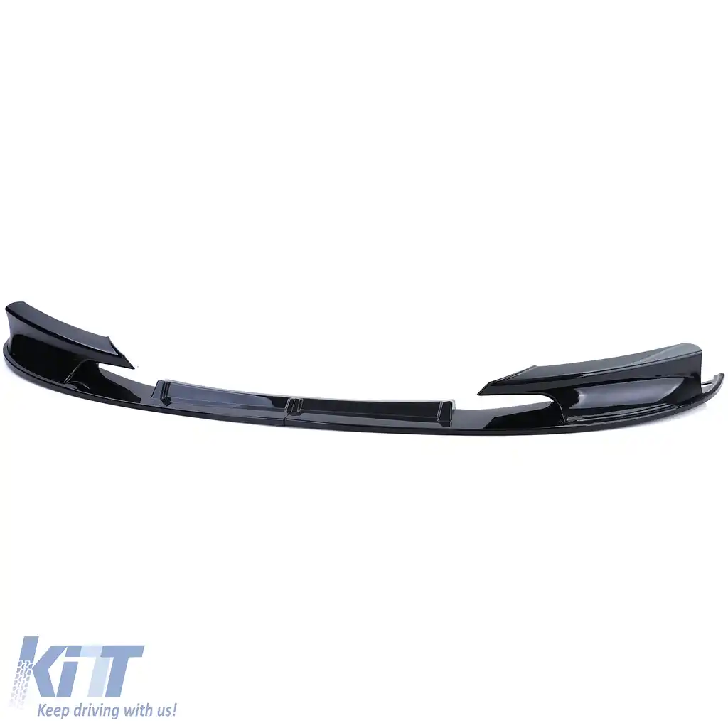 Bara spoiler frontal lip neagră lucioasă, potrivită pentru BMW Seria 3 F30 F31 2015-2019-image-6197194