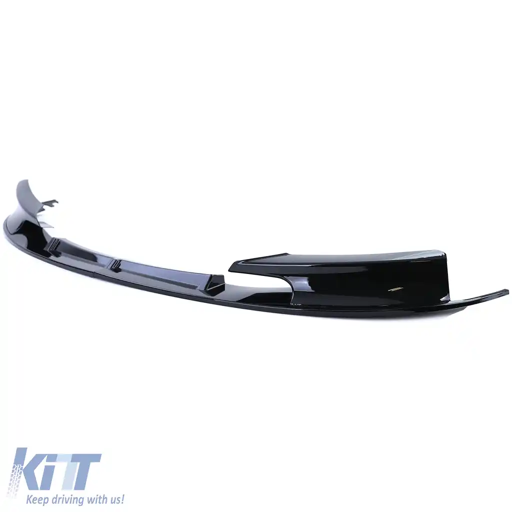 Bara spoiler frontal lip neagră lucioasă, potrivită pentru BMW Seria 3 F30 F31 2015-2019-image-6197195