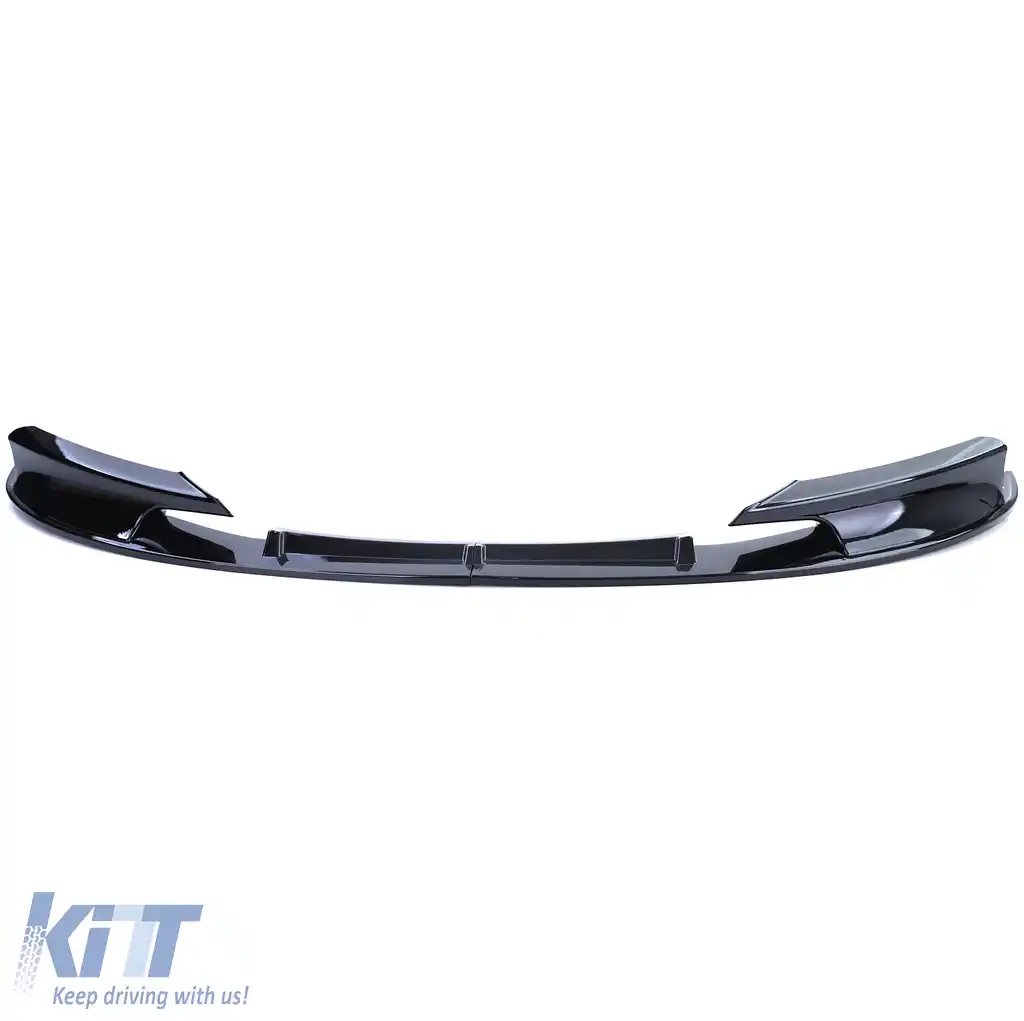 Bara spoiler frontal lip neagră lucioasă, potrivită pentru BMW Seria 3 F30 F31 2015-2019-image-6197197