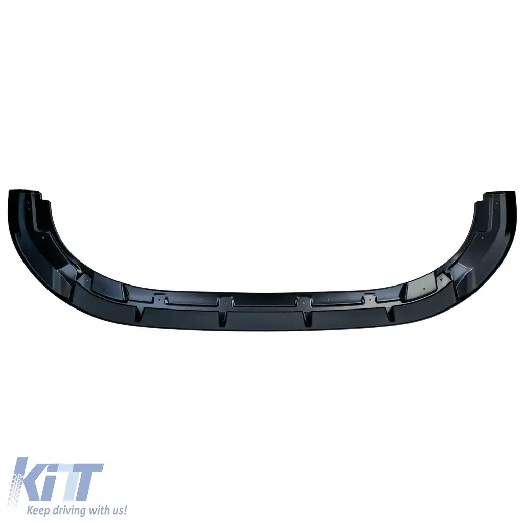 Bara spoiler frontal lucios negru potrivită pentru VW T7 Bus Transporter din 2024-image-6211115