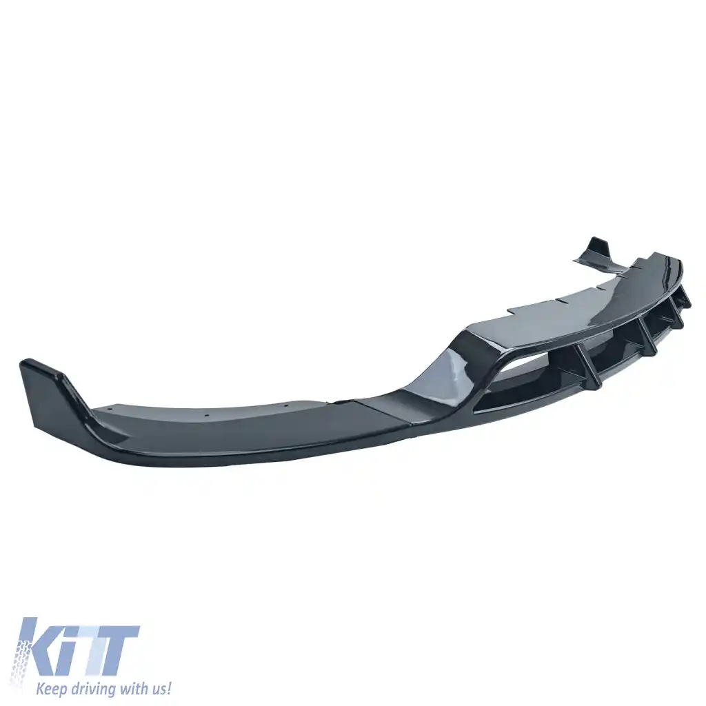 Bara spoiler frontal lucios negru potrivită pentru Mercedes GLC X254 C524 din 2023-image-6264195