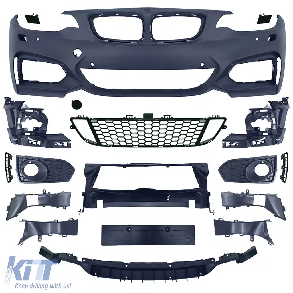 Bara sport frontal Sport 2 cu accesorii potrivită pentru BMW Seria 2 F22 F23 13-17-image-6205948