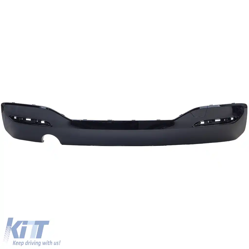 Bara sport, kit caroserie, fuste laterale, difuzor pentru BMW Seria 1 F20 LCI 15-20, 1 țeavă de evacuare-image-6210723