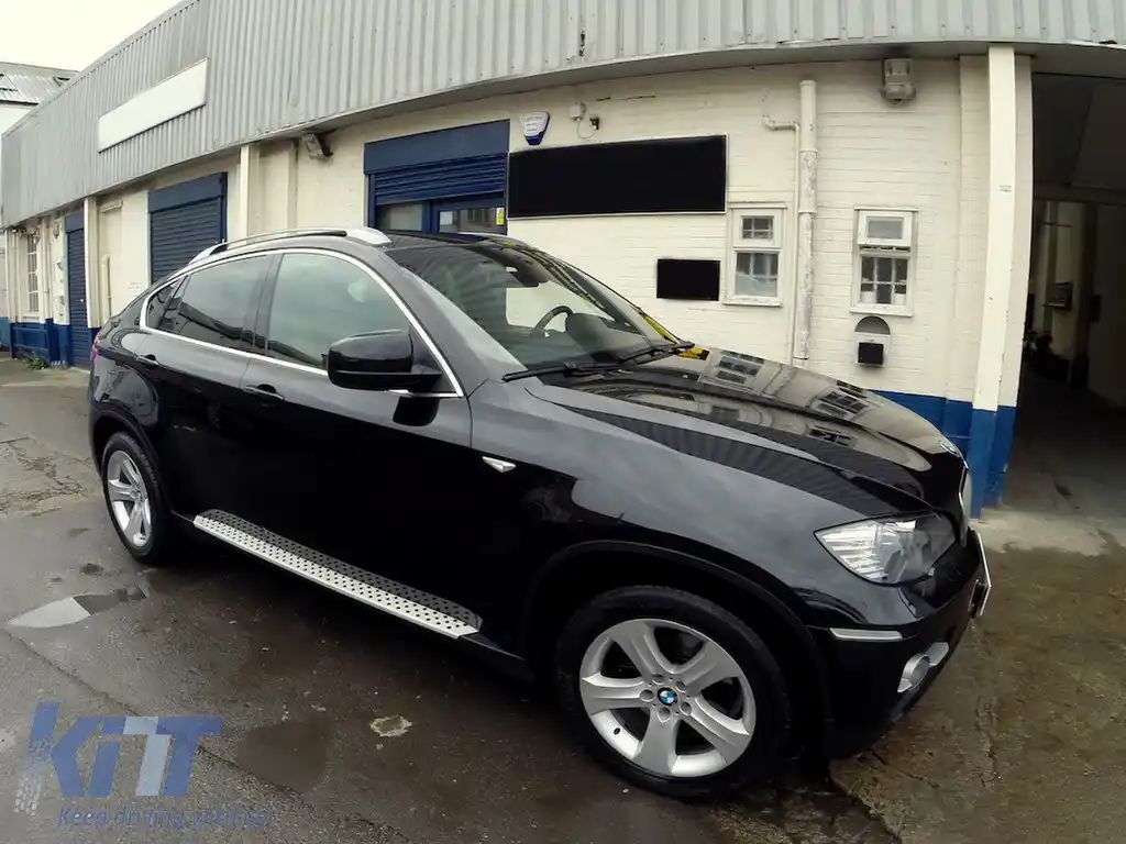 Bare Decorative Portbagaj Longitudinale compatibil cu BMW X6 E71 E72 (2008-2015)-image-6078987