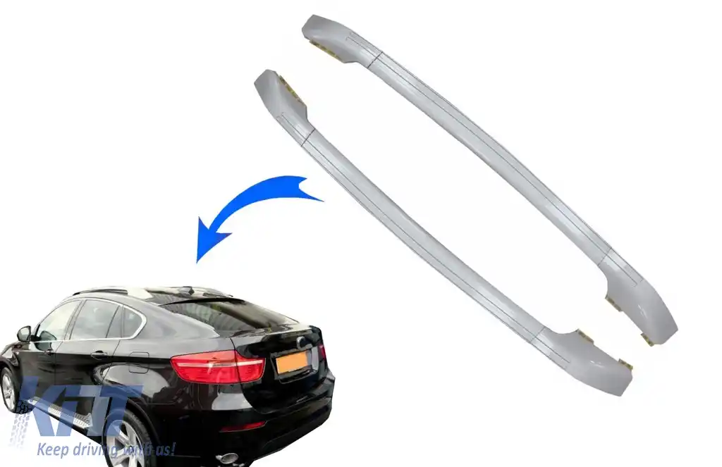 Bare Decorative Portbagaj Longitudinale compatibil cu BMW X6 E71 E72 (2008-2015)-image-6079609