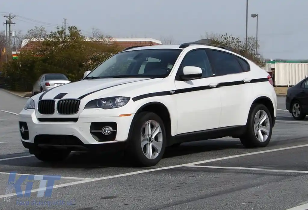 Bare Decorative Portbagaj Longitudinale compatibil cu BMW X6 E71 E72 (2008-2015)-image-6078985