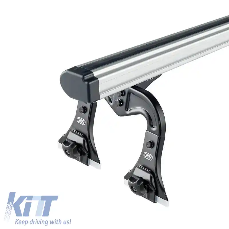 Barele de acoperiș din aluminiu CRUZ 924-096 Alu Cargo AF3-138cm Argintii 3 Piese-image-6325700