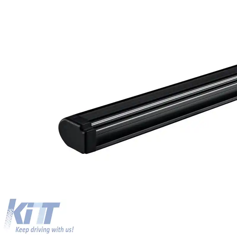 Barele de acoperiș din aluminiu CRUZ 925-096 Alu Cargo Dark AF3-138cm Negru 3 Piese-image-6304792
