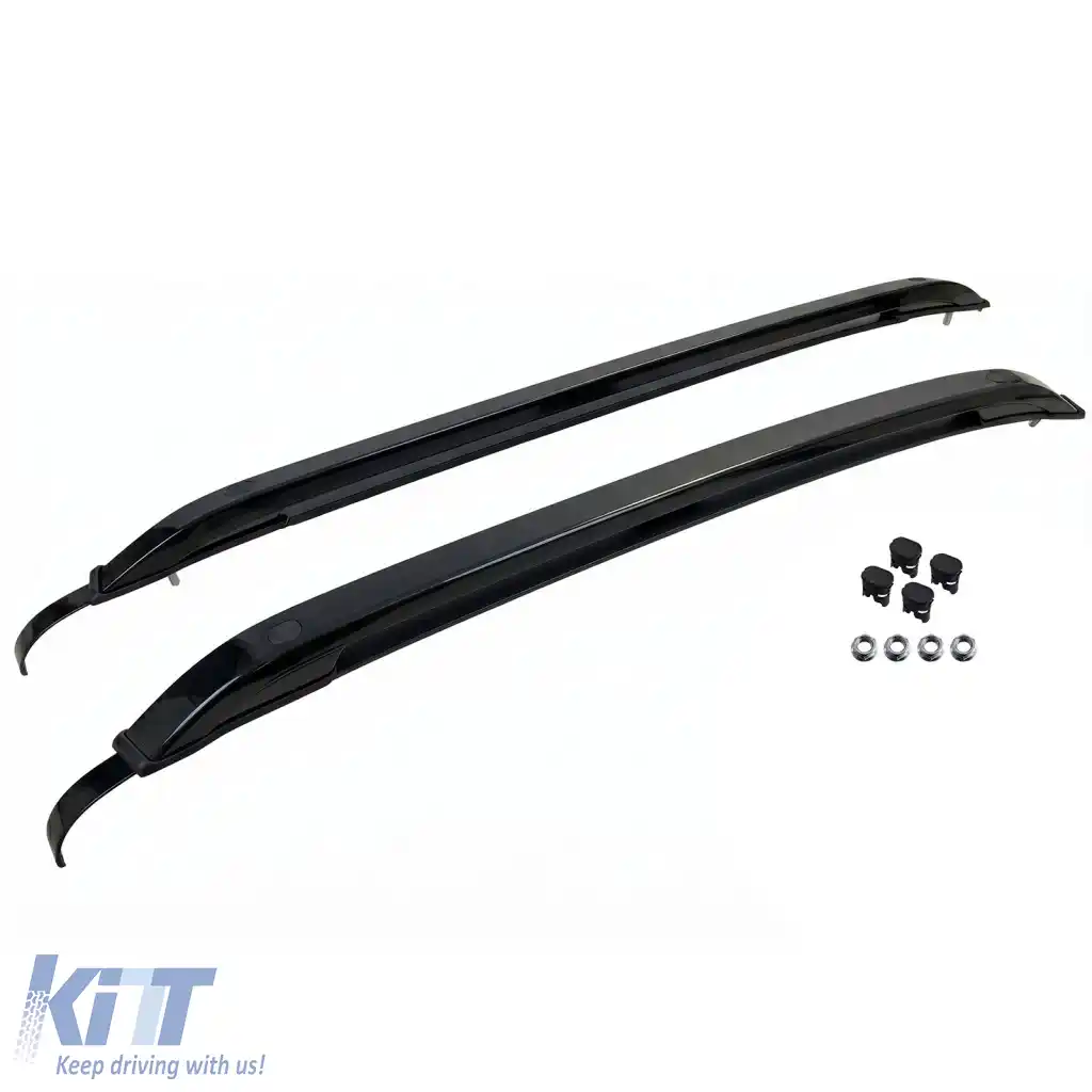 Barele de acoperiș din aluminiu, negre, potrivite pentru VW Amarok II din 2022-image-6327209