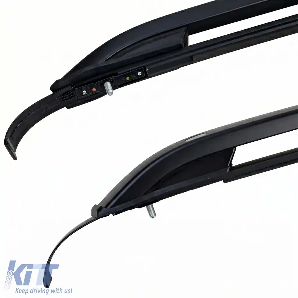 Barele de acoperiș din aluminiu, negre, potrivite pentru VW Amarok II din 2022-image-6327214