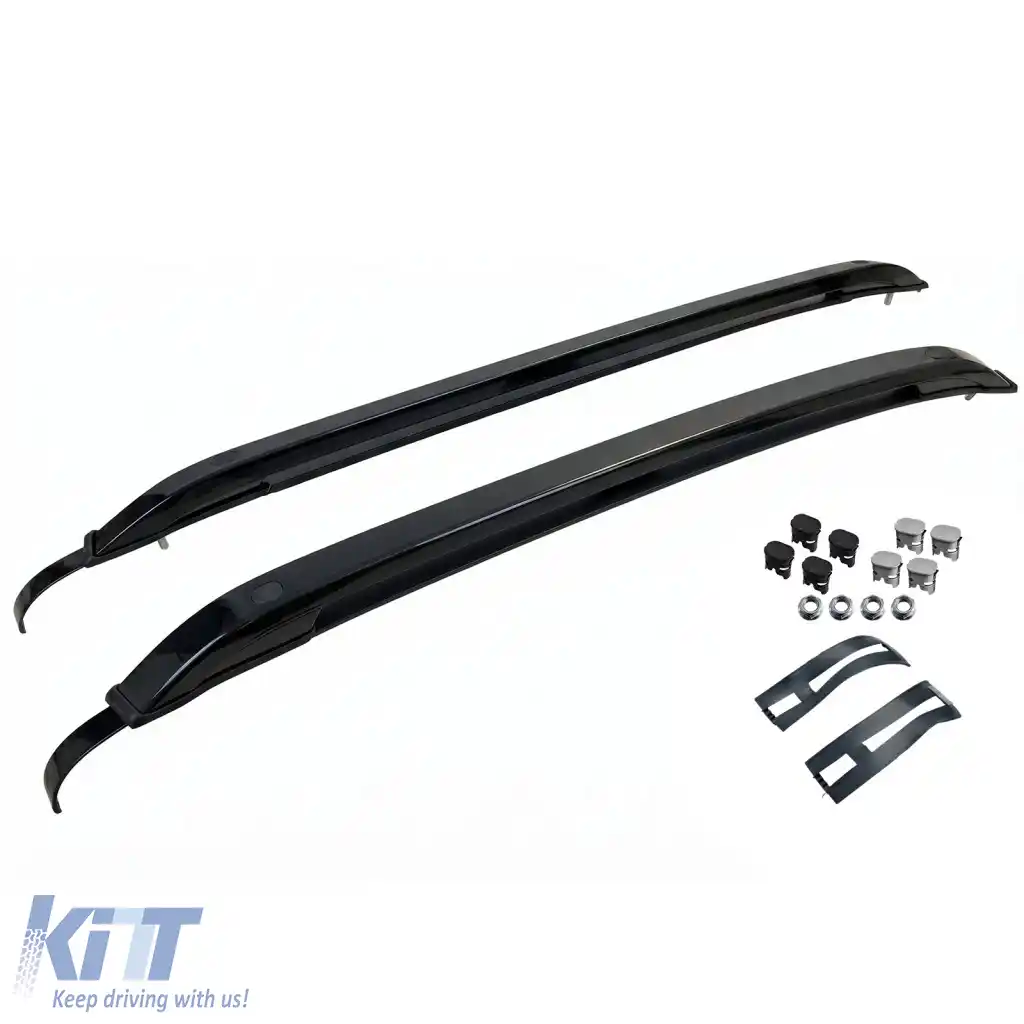 Barele de acoperiș din aluminiu negru retrofit, potrivite pentru Ford Ranger T9 din 2023-image-6327540
