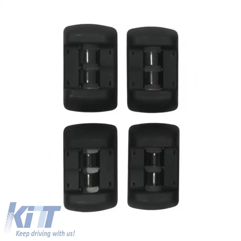 Barele de acoperiș din aluminiu Rackit aerodinamice 120cm Set universal cu puncte de fixare și kit de fixare Argintiu 2 bucăți-image-6319534