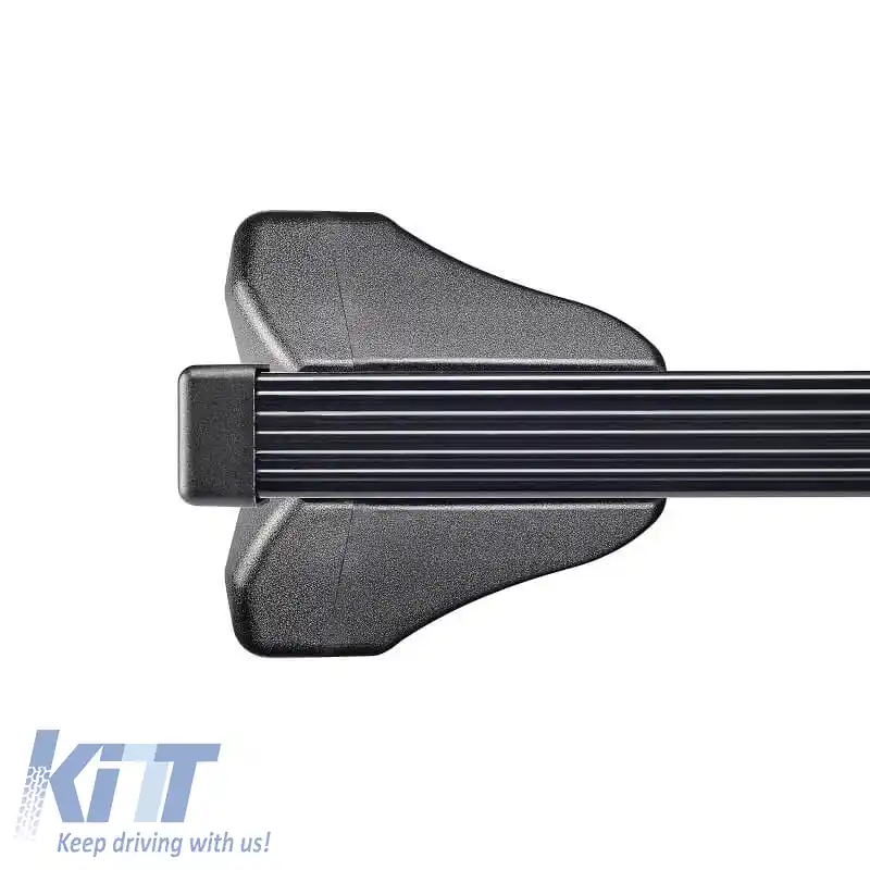Barele de acoperiș din oțel CRUZ 921-375 Oplus S-FIX 110cm Negru 2 Bucăți-image-6303518