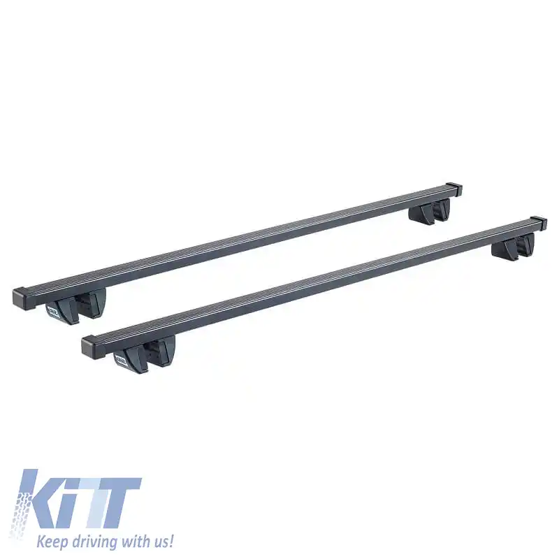 Barele de acoperiș din oțel CRUZ 921-934 Oplus SR+120cm Sistem de balustradă Negru 2 Piese-image-6303470