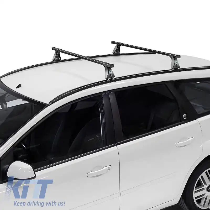 Barele de acoperiș din oțel CRUZ Cargo Spro-120cm 922-445 Set cu kit de fixare potrivit pentru VW Amarok 10+ 2 bucăți-image-6303306