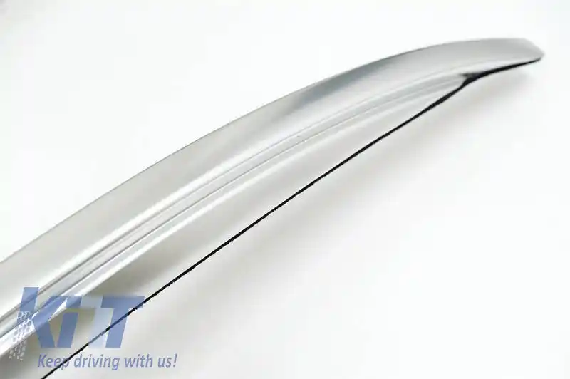 Barele de acoperiș potrivite pentru BMW X5 F15 2013-2018 Flush-Rails Aluminiu Argintiu 2 Piese-image-6314735