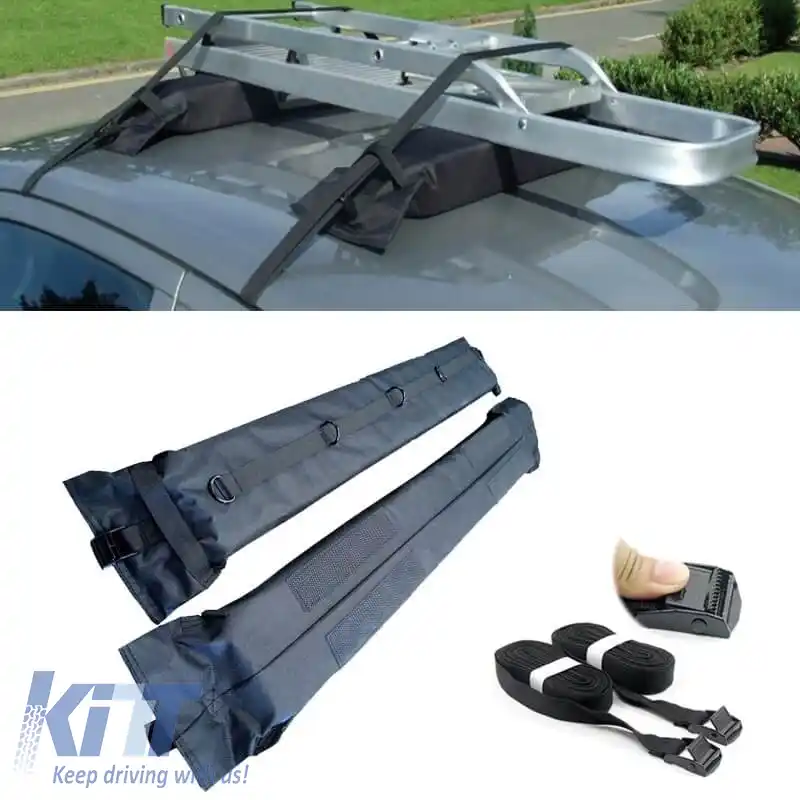 Barele / suporturile de acoperiș din țesătură universale potrivite pentru canoe și kayak 