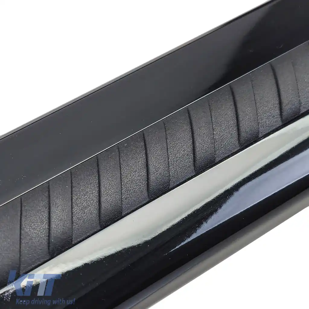 Barele transversale pentru suport de plafon din aluminiu negru, potrivite pentru Land Rover Defender 110 L663 din 19-image-6202607