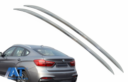 Bari Decorative Longitudinale Plafon compatibil cu BMW X6 F16 (2015-2019) Aluminiu-image-6069627