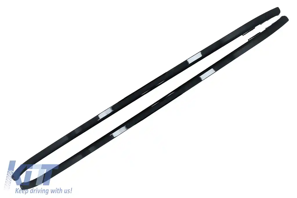 Bari Decorative Longitudinale Portbagaj compatibil cu Land Range Rover Evoque L538 (2011-2018) Negru Lucios-image-5998752