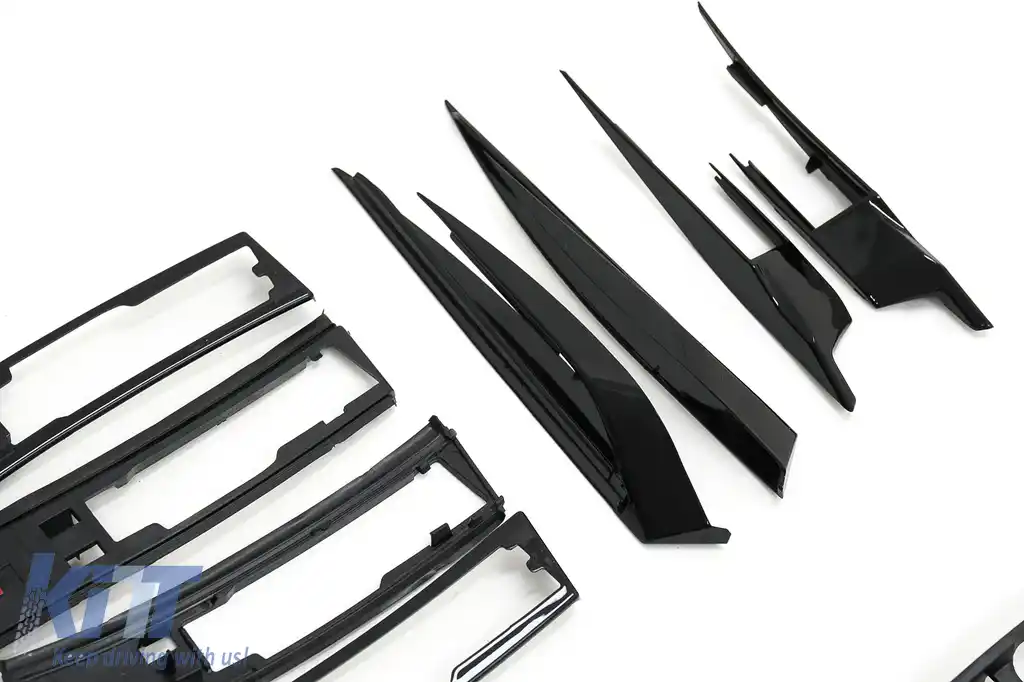 Bari Decorative Longitudinale Portbagaj compatibil cu Land Range Rover Evoque L538 (2011-2018) Negru Lucios-image-6095034