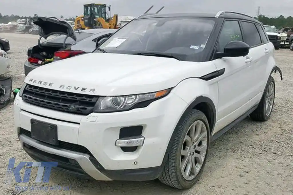 Bari Decorative Longitudinale Portbagaj compatibil cu Land Range Rover Evoque L538 (2011-2018) Aluminiu Lucios-image-6069327