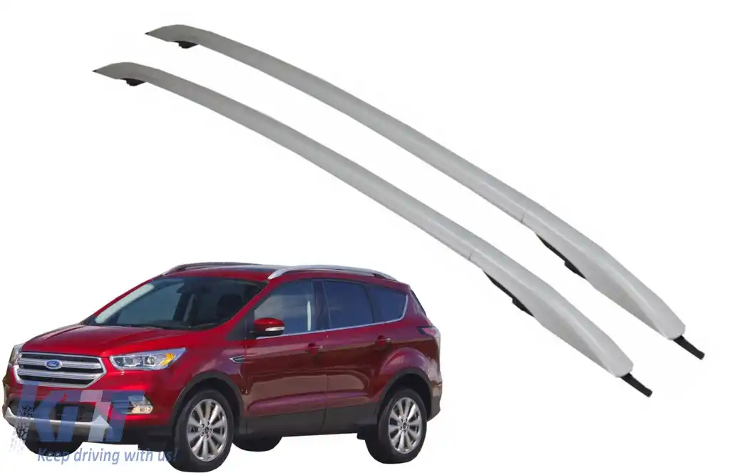 Bari Decorative Longitudinale Portbagaj compatibil cu Ford Kuga Escape II Mk2 (2013-2018)-image-6071393