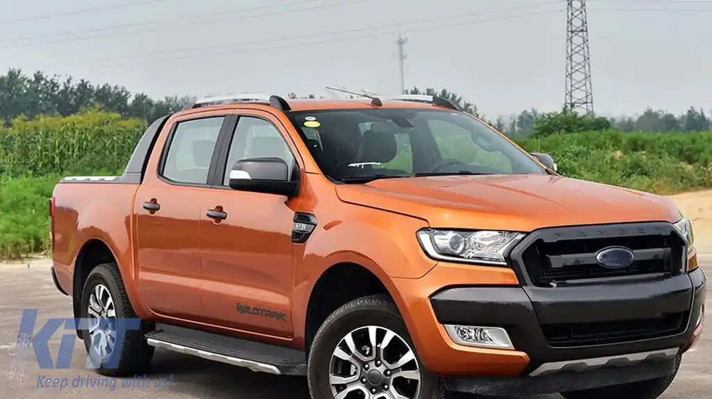 Bari Decorative Longitudinale Portbagaj compatibil cu Ford Ranger T6 T7 T8 Cabina Dubla (2012-2020)-image-6069523