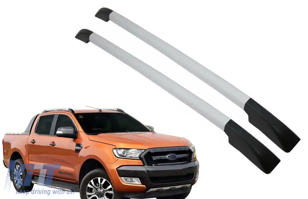 Bari Decorative Longitudinale Portbagaj compatibil cu Ford Ranger T6 T7 T8 Cabina Dubla (2012-2020)-image-6069827