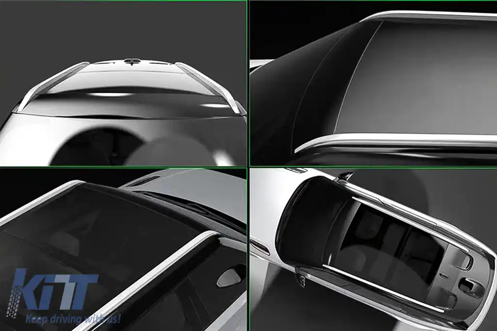 Bari Decorative Longitudinale Portbagaj compatibil cu Land Range Rover Velar SUV L560 (2017-up) Aluminiu-image-6069336