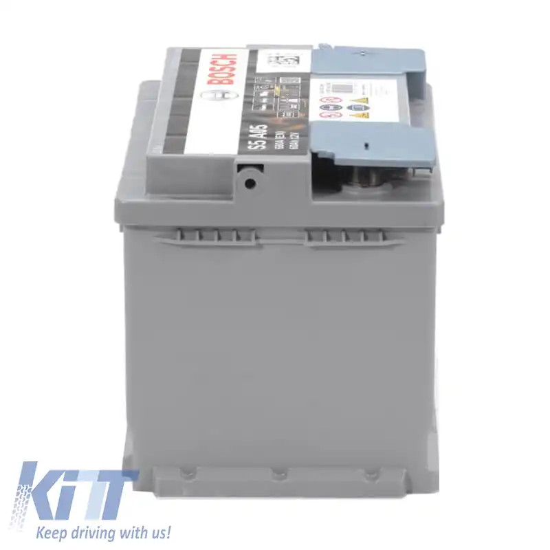 Baterie auto 60Ah Dreapta Bosch 680A (RO) Start Stop AGM S5A05-image-6315008