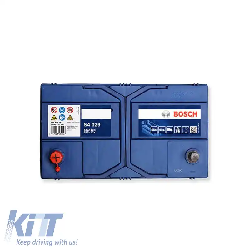 Baterie Auto 95Ah Stânga Bosch 830A (EN) S4029 Terminale Externe-image-6314957