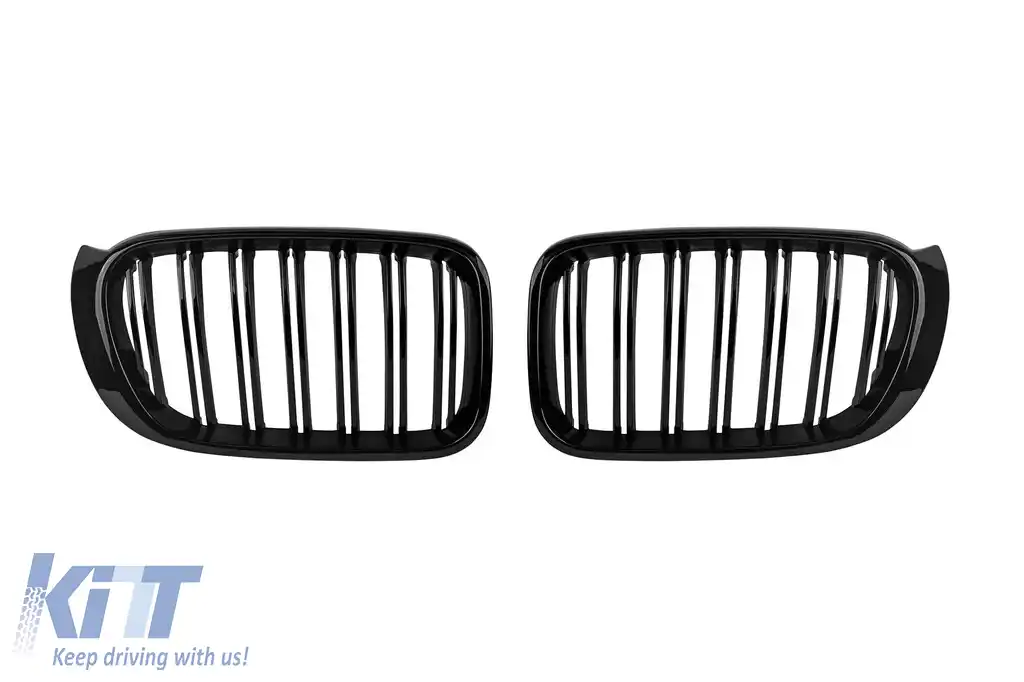 Baterii cu nervuri duble vopsite în negru, potrivite pentru BMW X3 F25 2014-2017, X4 F26 2014-2018