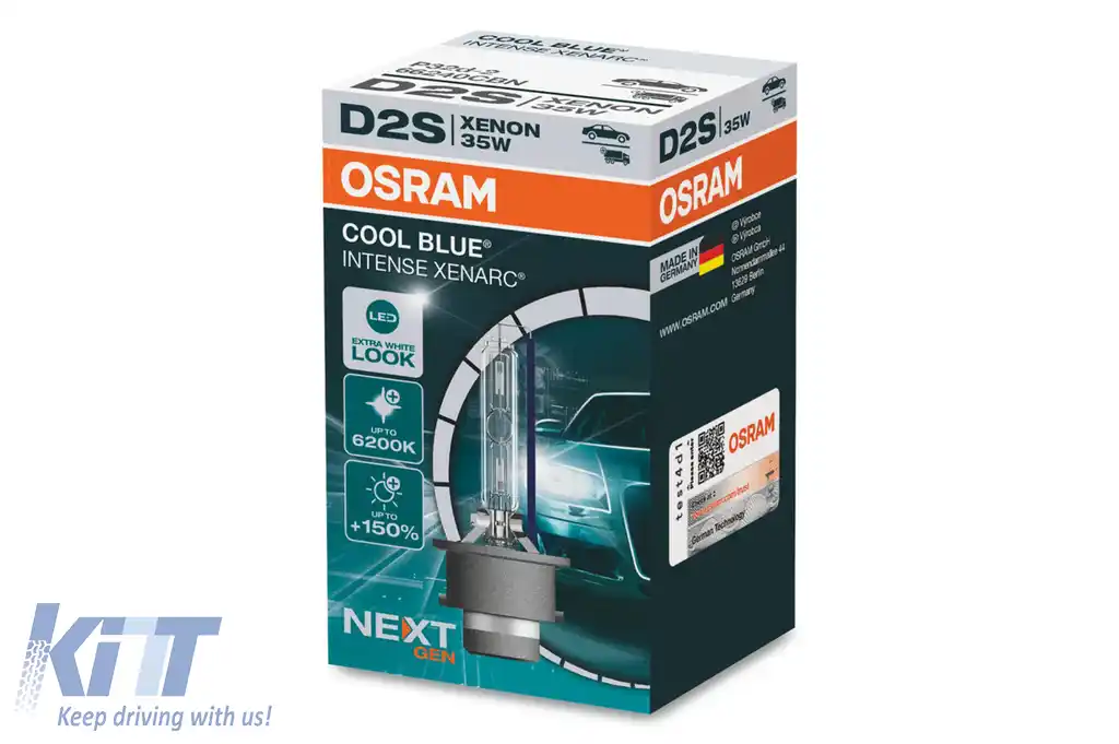 Bec Auto Xenon Osram XENARC COOL BLUE INTENSE NEXT GEN D2S 66240CBN  35W-image-6102044