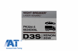 Bec Auto Xenon Osram XENARC NIGHT BREAKER LASER 66340XNL D3S 35W-image-6048797