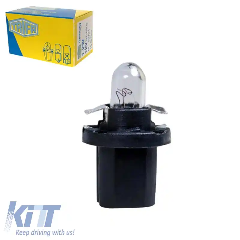 Bec Halogen cu Bază BAX10d/B8,5d 12V 1.2w Trifa 2724 1buc