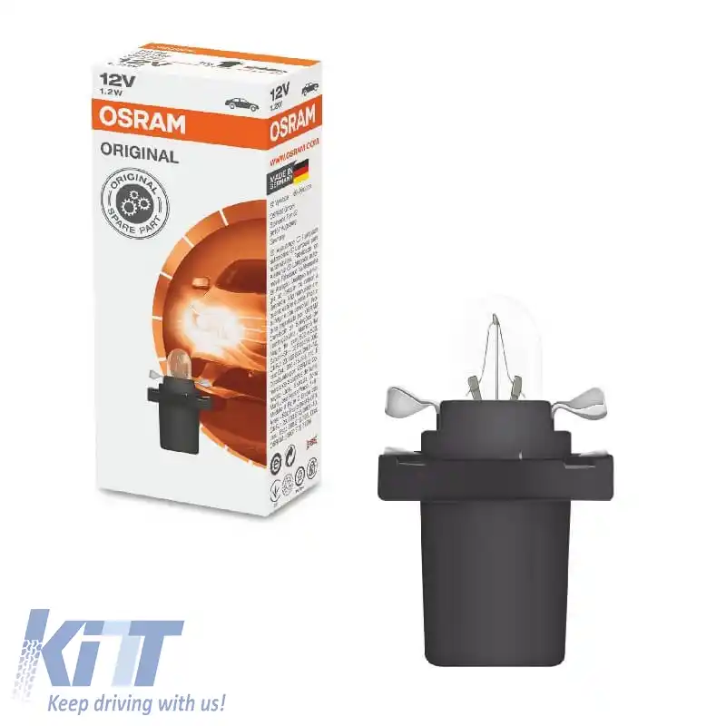 Bec Halogen cu Bază BX8,5d 12V 1.2w Osram 2721MF 1 Bucată