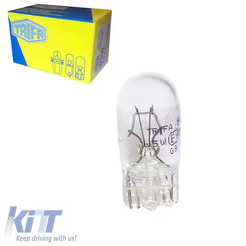 Bec Halogen T10 W5W 24V E2.1x9.5 Trifa 1734 1 Bucată
