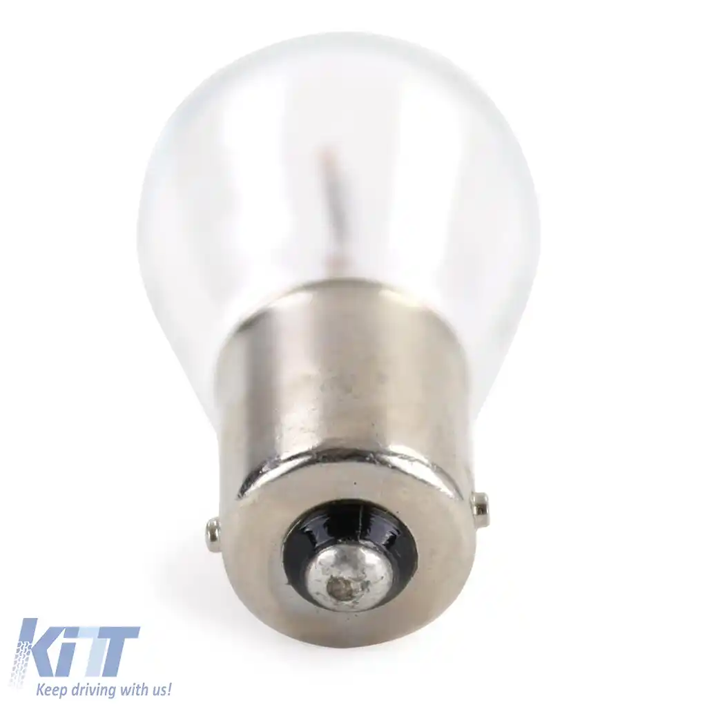 Bec Osram BA15S 21W 12V cu bază metalică alb pentru lumini de poziție și semnalizatoare-image-6192963