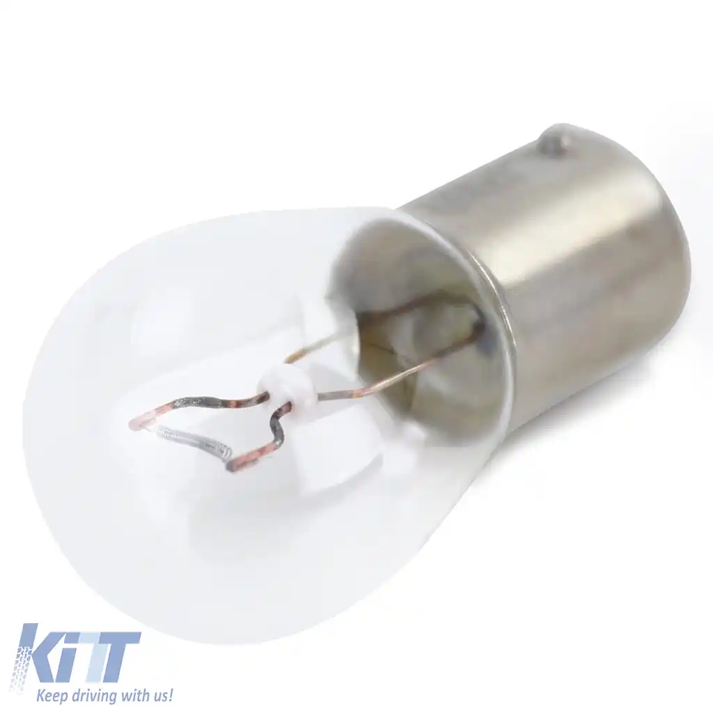 Bec Osram BA15S 21W 12V cu bază metalică alb pentru lumini de poziție și semnalizatoare-image-6192966