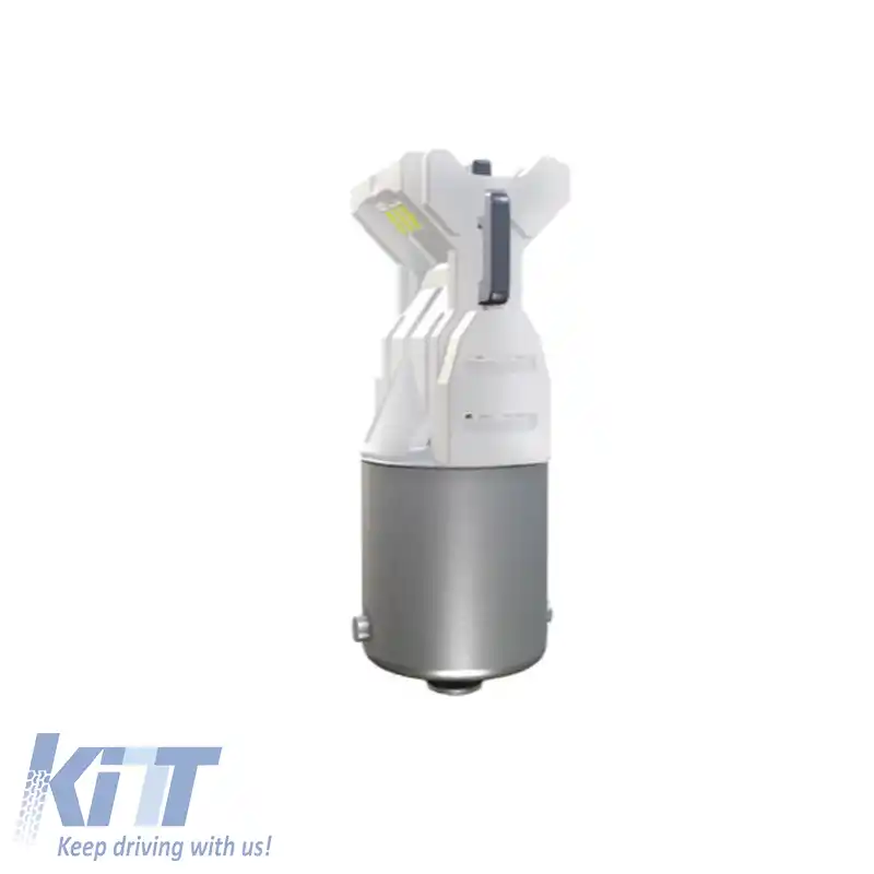 Becuri de semnalizare LED P21W BA15S portocalii 12volți 1.3 wați Osram 7506DYP-02B 2buc-image-6296360