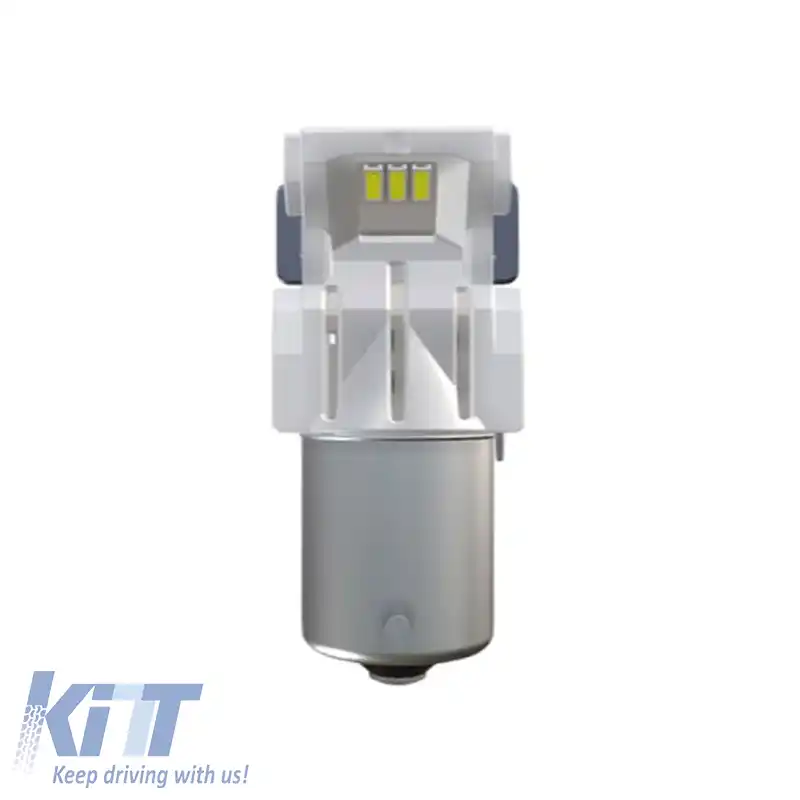 Becuri LED P21W BA15S Singur Roșu 12volți 1.4 wați Osram 7506DRP-02B 2buc-image-6296401