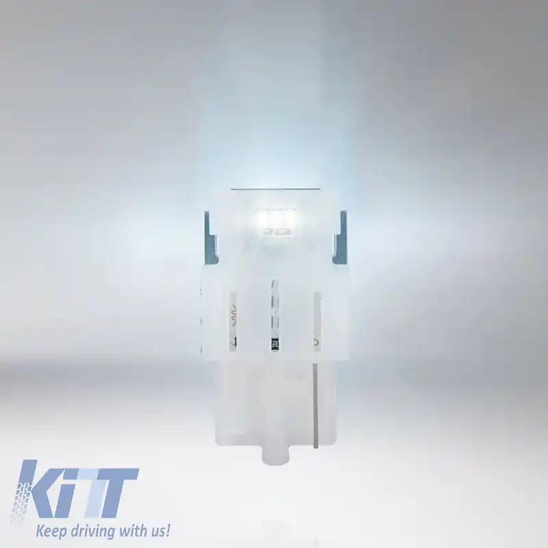 Becuri LED T20 W21W / 3156 W3X16D 1.4watt 12volt Alb Singur 6000k Osram 7505DWP-02B 2buc-image-6296458