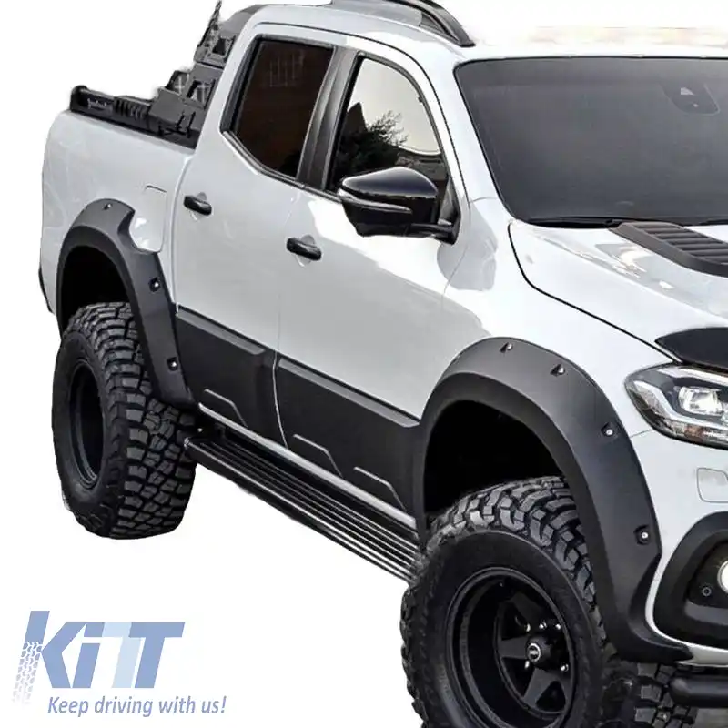 Benzi pentru uși potrivite pentru Mercedes-Benz X-Class W470 2017+ Set 4 buc.-image-6323326