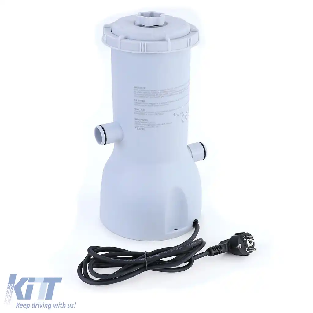 BESTWAY 366x76cm Piscină Rotundă Fast Set cu Pompa de Filtru completă-image-6196641