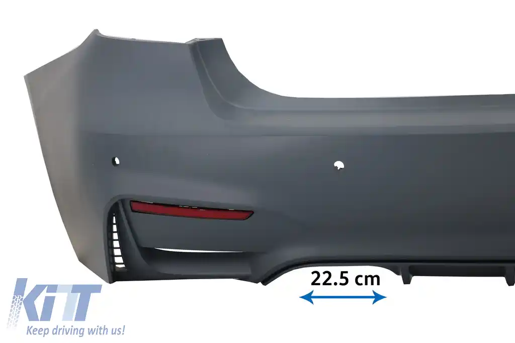 Body Kit compatibil cu BMW Seria 3 F30 Non LCI & LCI (2011-2018) M3 Sport EVO Design cu Praguri Laterale-image-6051774